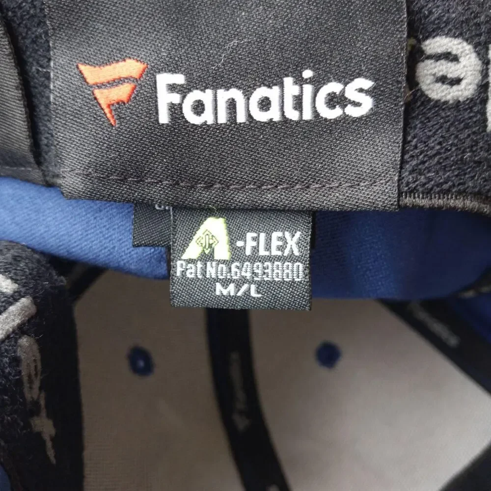 Tampa Bay Lightning Blue Fanatics A-Flex M/L Cap Hat
